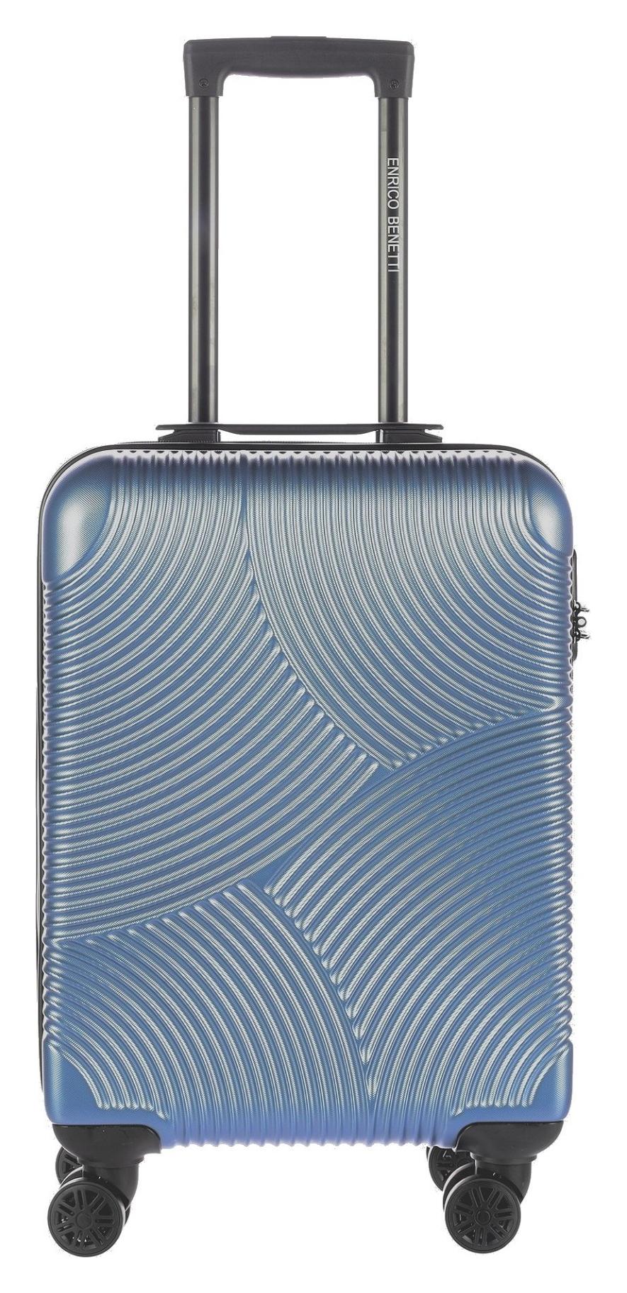 Kufor do lietadla 55x40x20 Enrico Benetti Louisville S Jeans Blue