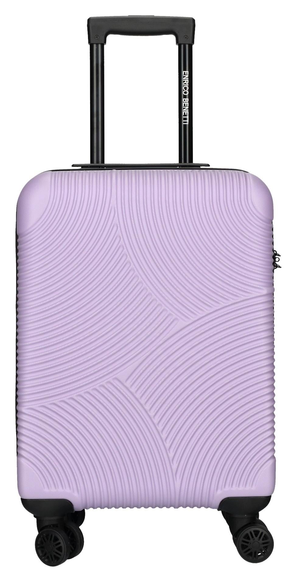 Kufor do lietadla 55x40x20 Enrico Benetti Louisville S Lilac
