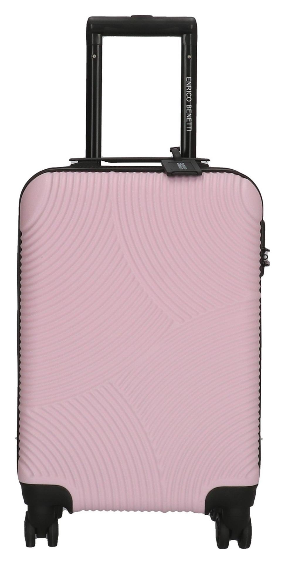 Kufor do lietadla 55x40x20 Enrico Benetti Louisville S Rose
