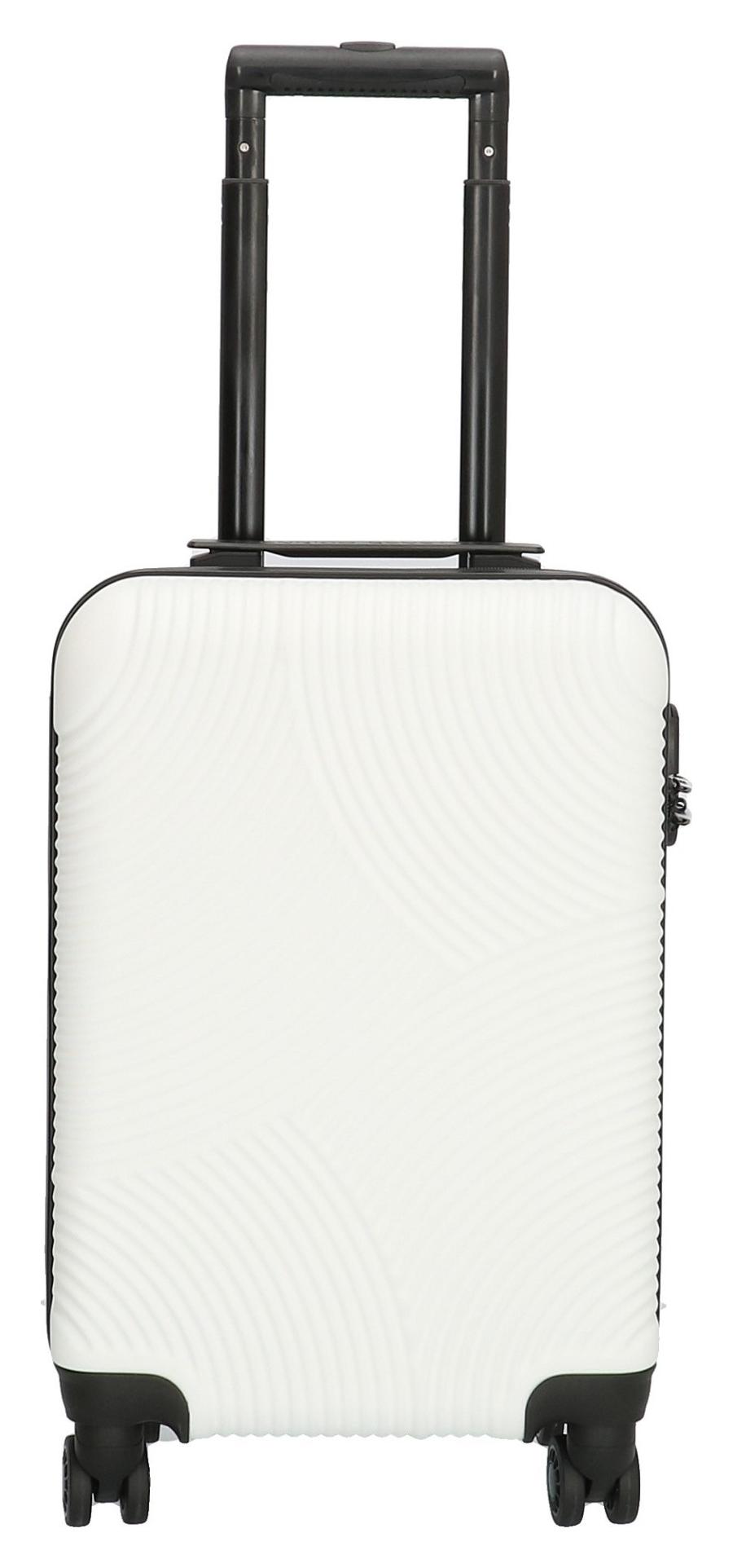 Kufor do lietadla 55x40x20 Enrico Benetti Louisville S White Kufor do lietadla 55x40x20 Enrico Benetti Louisville S White