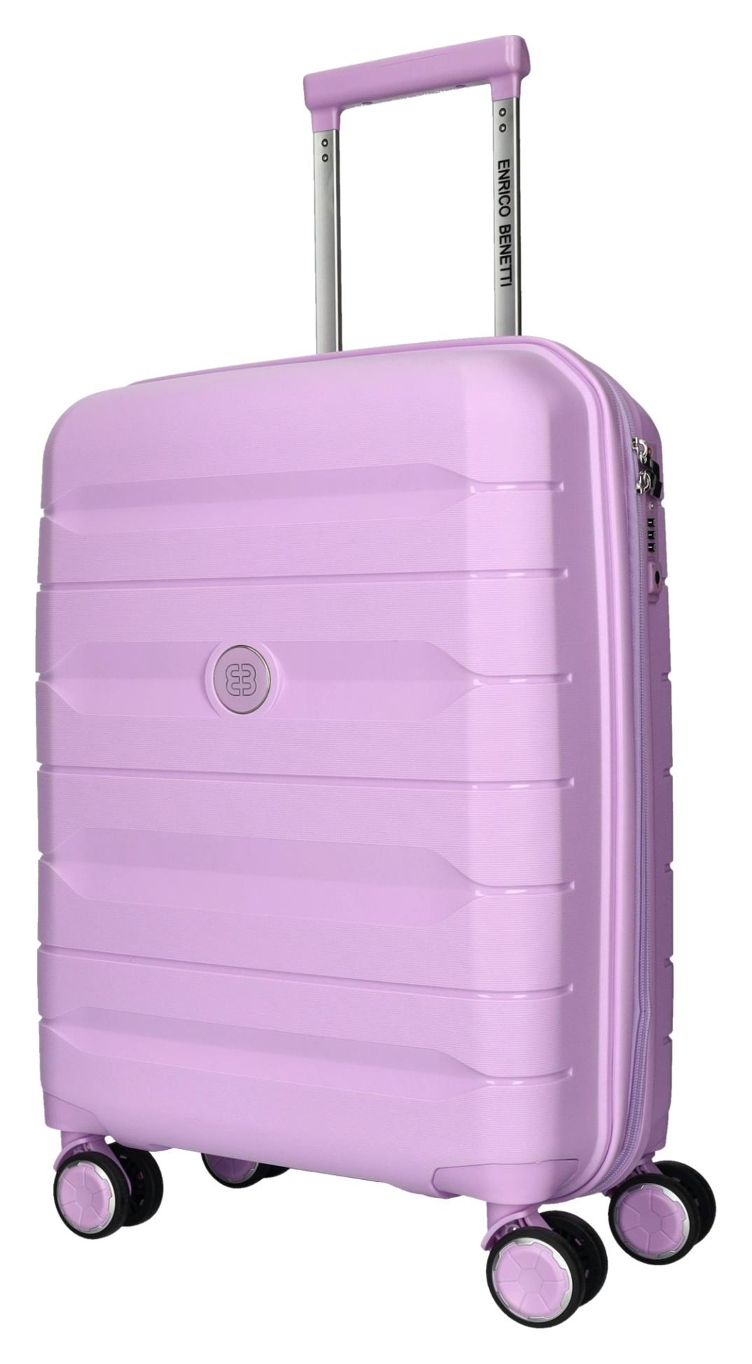 Palubný kufor Enrico Benetti Montréal S Lilac