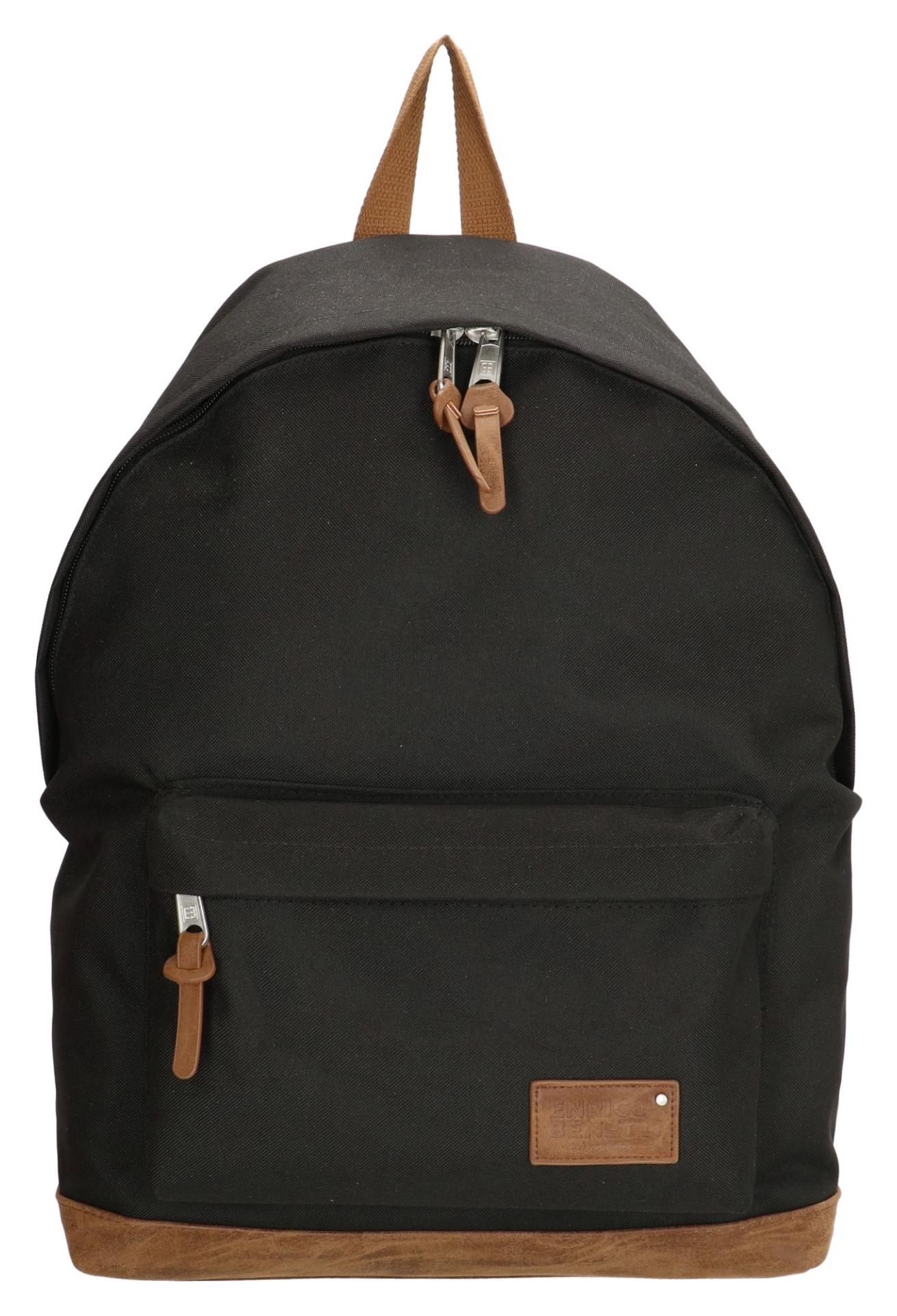 Batoh na notebook Enrico Benetti Santiago Notebook Backpack 19 l Black