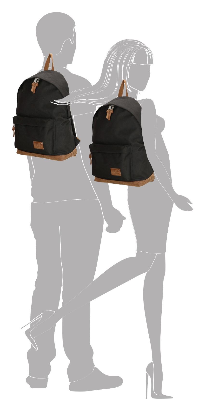 Batoh na notebook Enrico Benetti Santiago Notebook Backpack 19 l Black – Obrázok 5