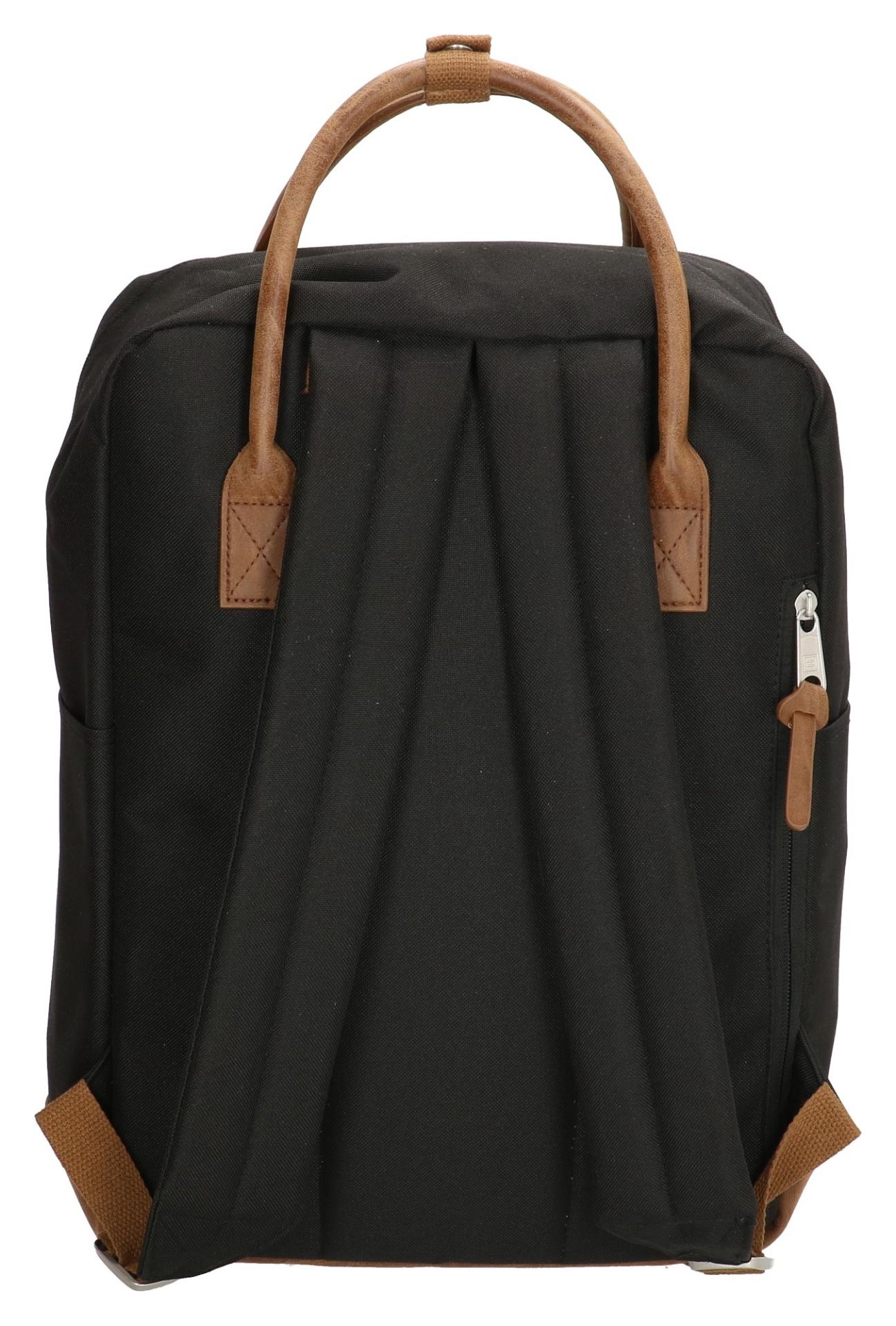 Batoh na notebook Enrico Benetti Santiago Notebook Backpack 17 l Black – Obrázok 3