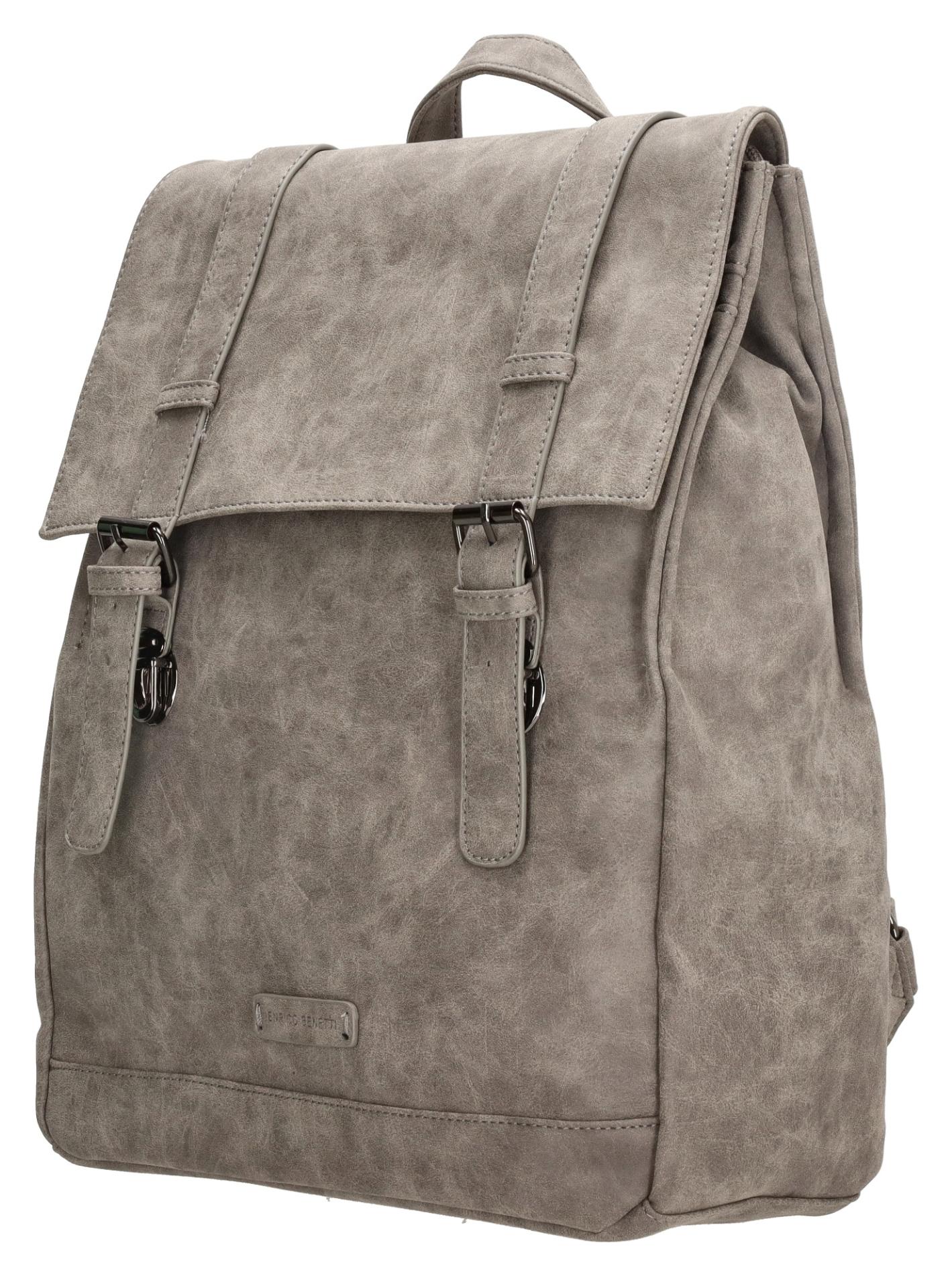 Dámsky batoh a kabelka 2v1 Enrico Benetti Amy Tablet Backpack Medium Taupe