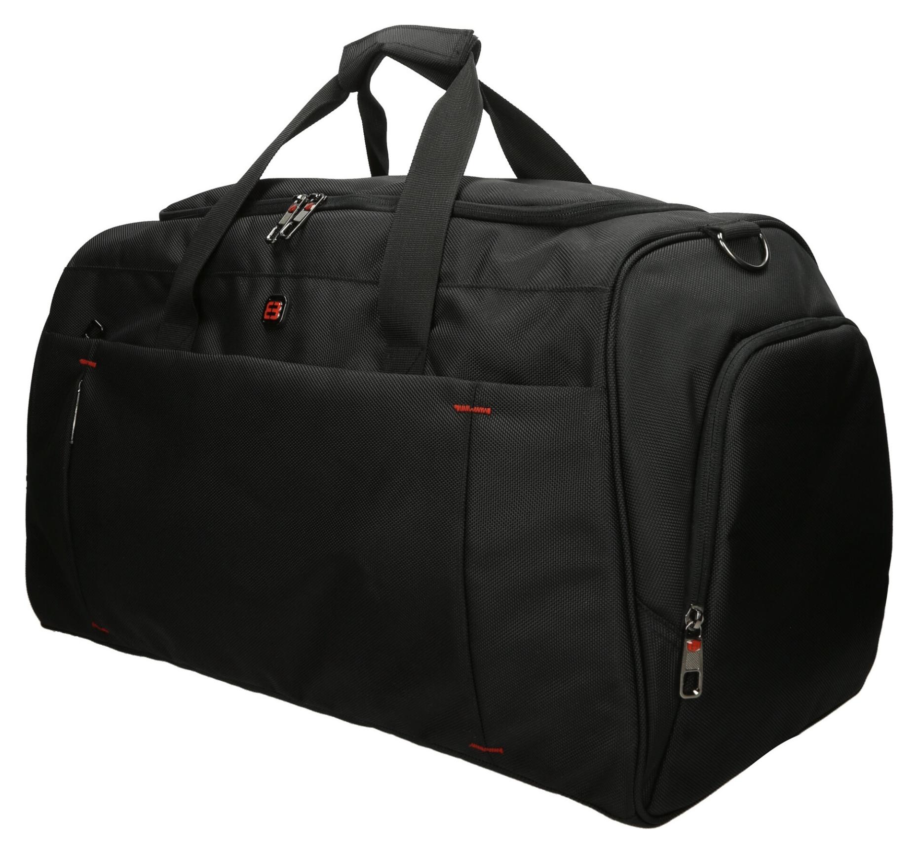 Cestovná taška Enrico Benetti Cornell Travel Bag Black