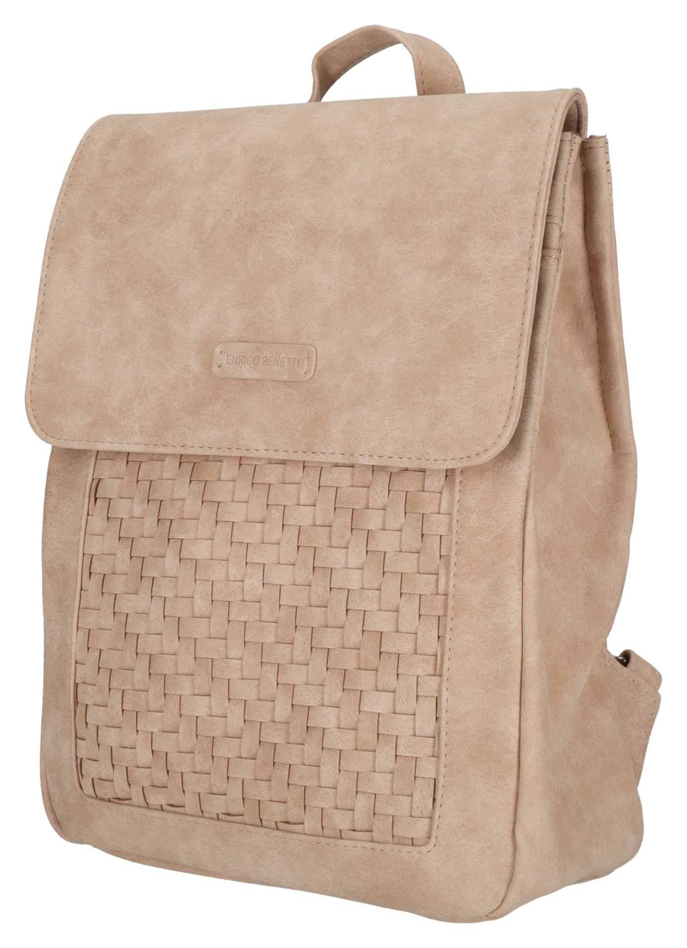 Dámsky batoh a kabelka 2v1 Enrico Benetti Dynthe Backpack Soft Pink