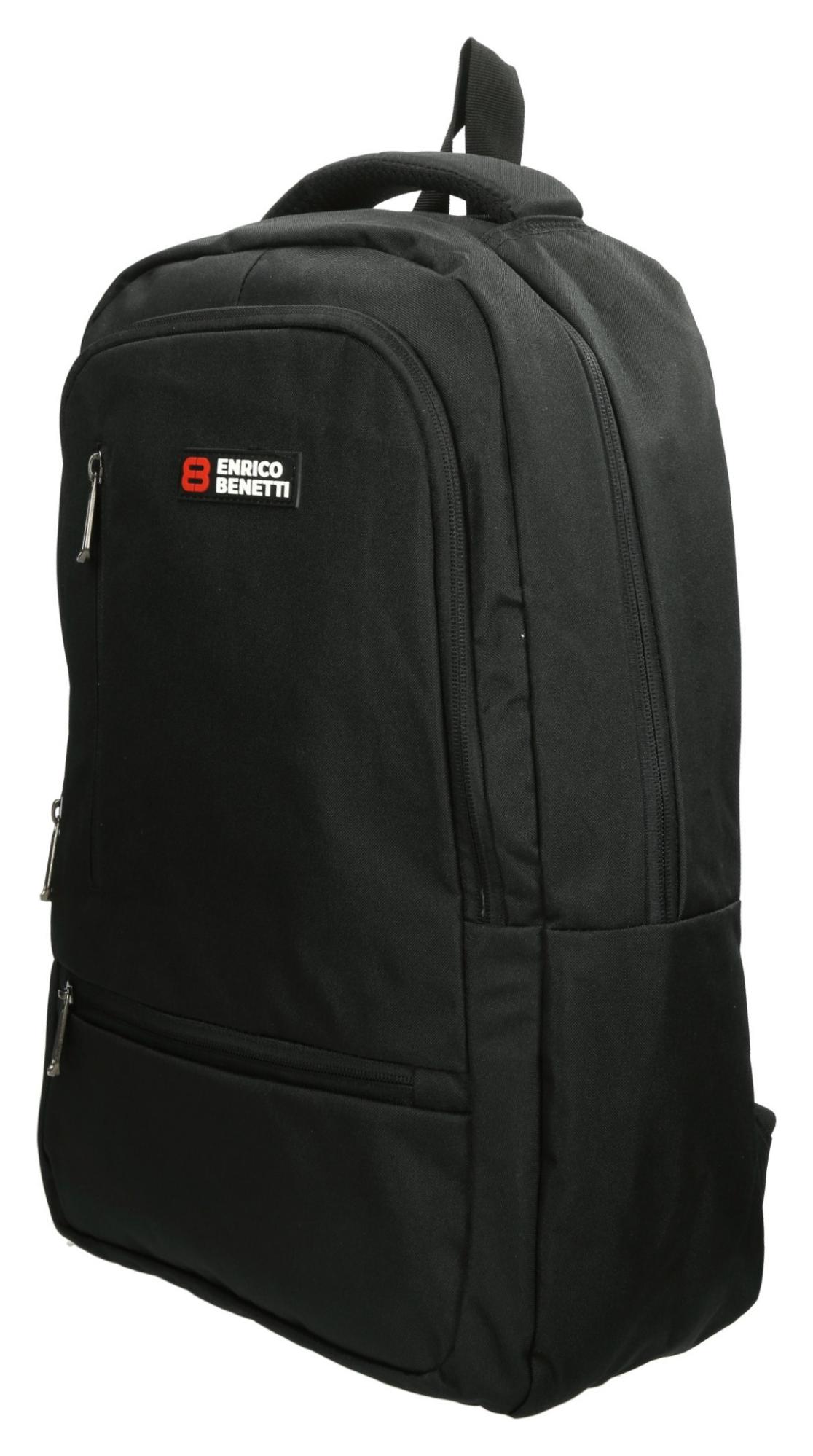 Batoh na notebook Enrico Benetti Hamburg 15" Notebook Backpack Black