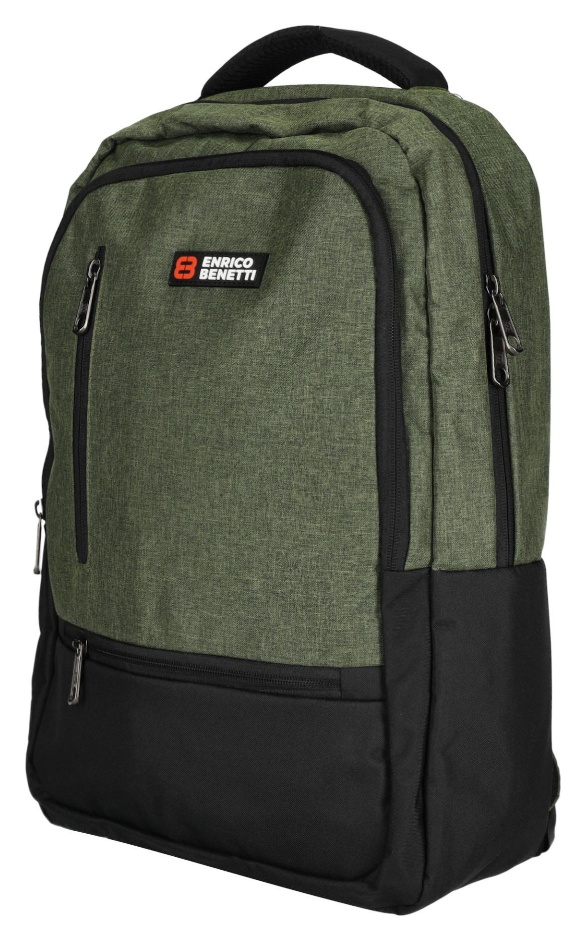 Batoh na notebook Enrico Benetti Hamburg 15" Notebook Backpack Olive