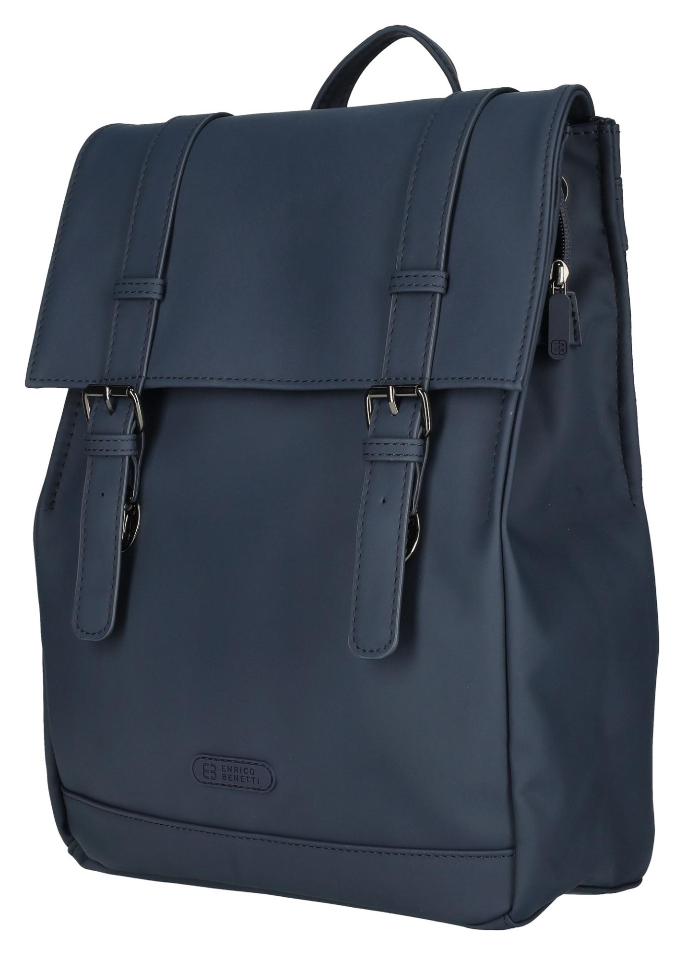 Elegantný dámsky batoh do mesta Enrico Benetti Maeve Tablet Backpack Blue