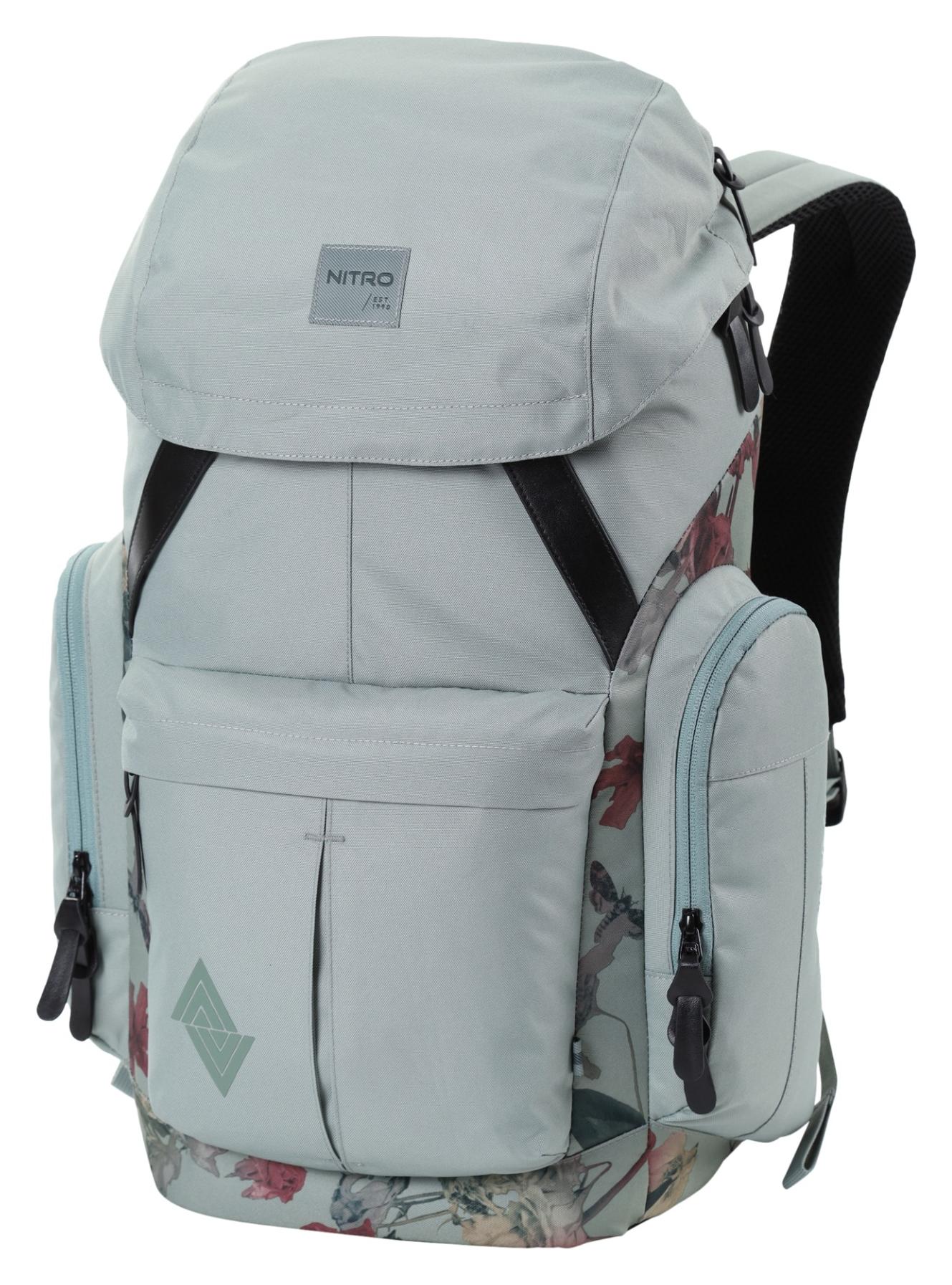 Batoh na notebook Nitro Daypacker Two Dead flower