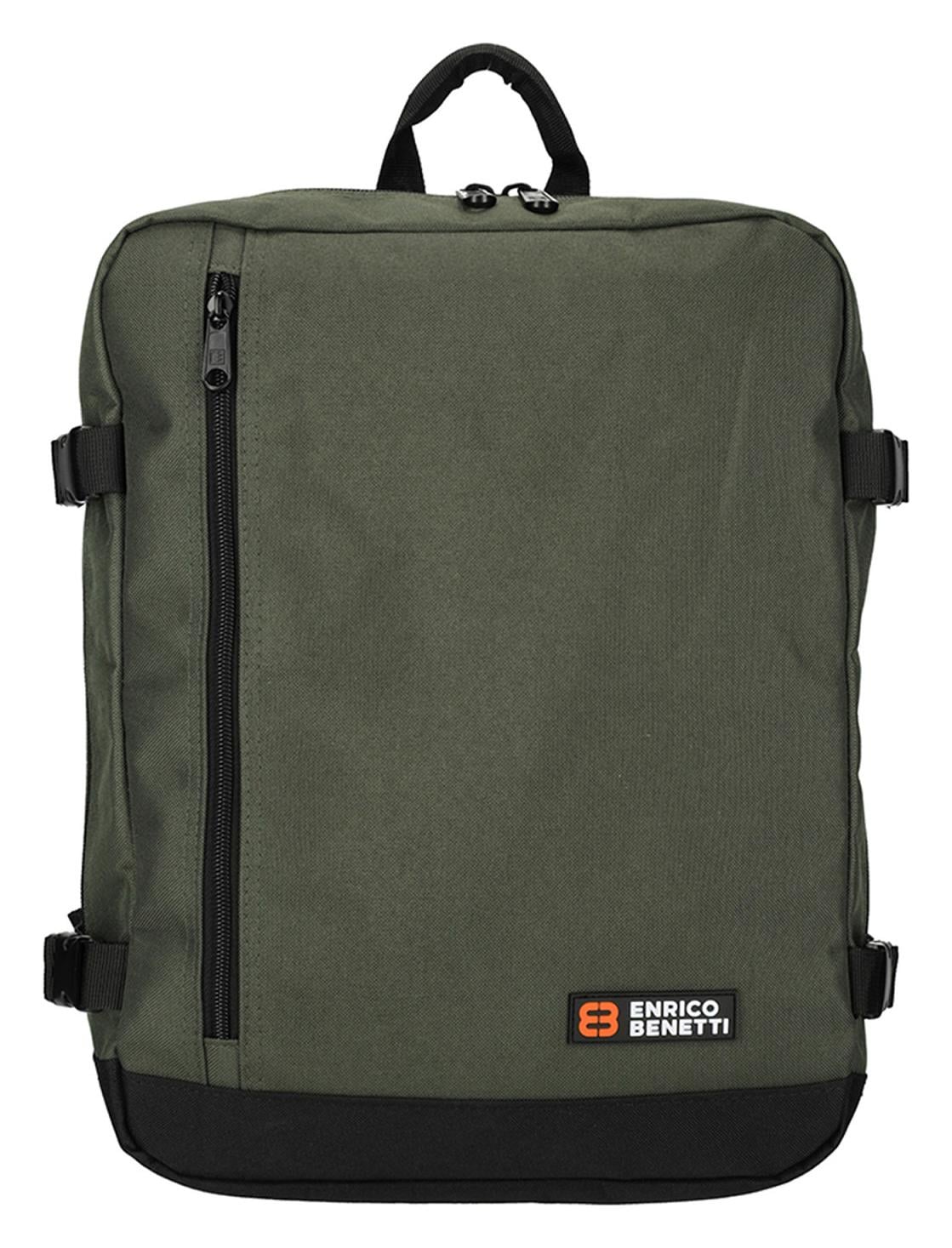 Batoh do lietadla 40x30x20 Enrico Benetti Amsterdam 54687 Olive
