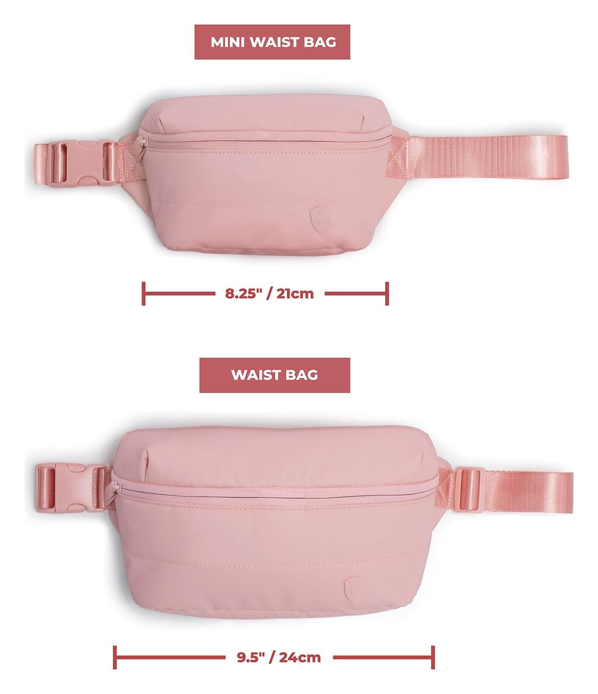 Dámska ľadvinka Heys Puffer Waist Bag Rose