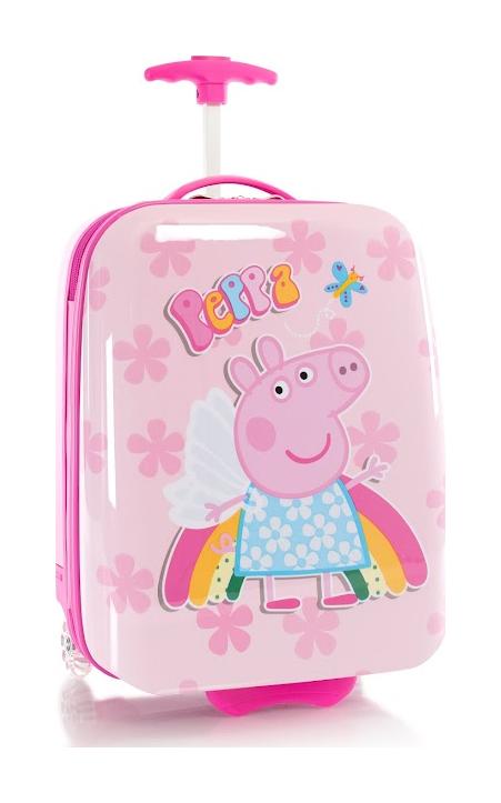 Detský kufrík na kolieskach Heys Kids Peppa Pig 4 Pink