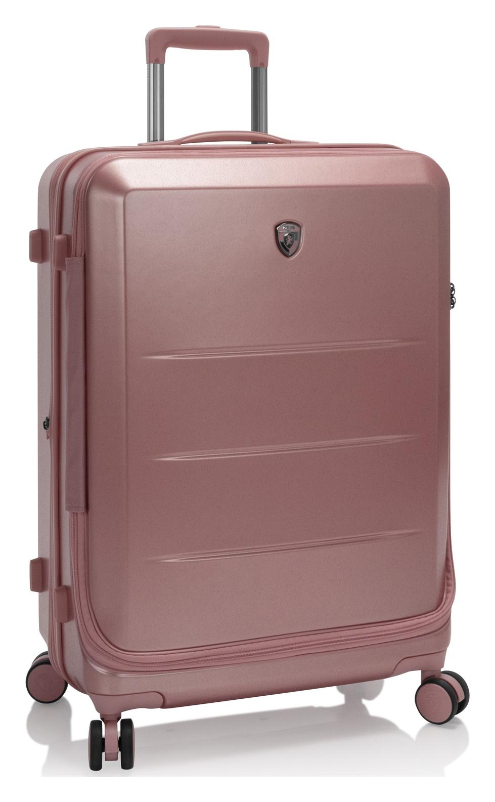 Stredný škrupinový kufor Heys EZ Fashion M Rose Gold