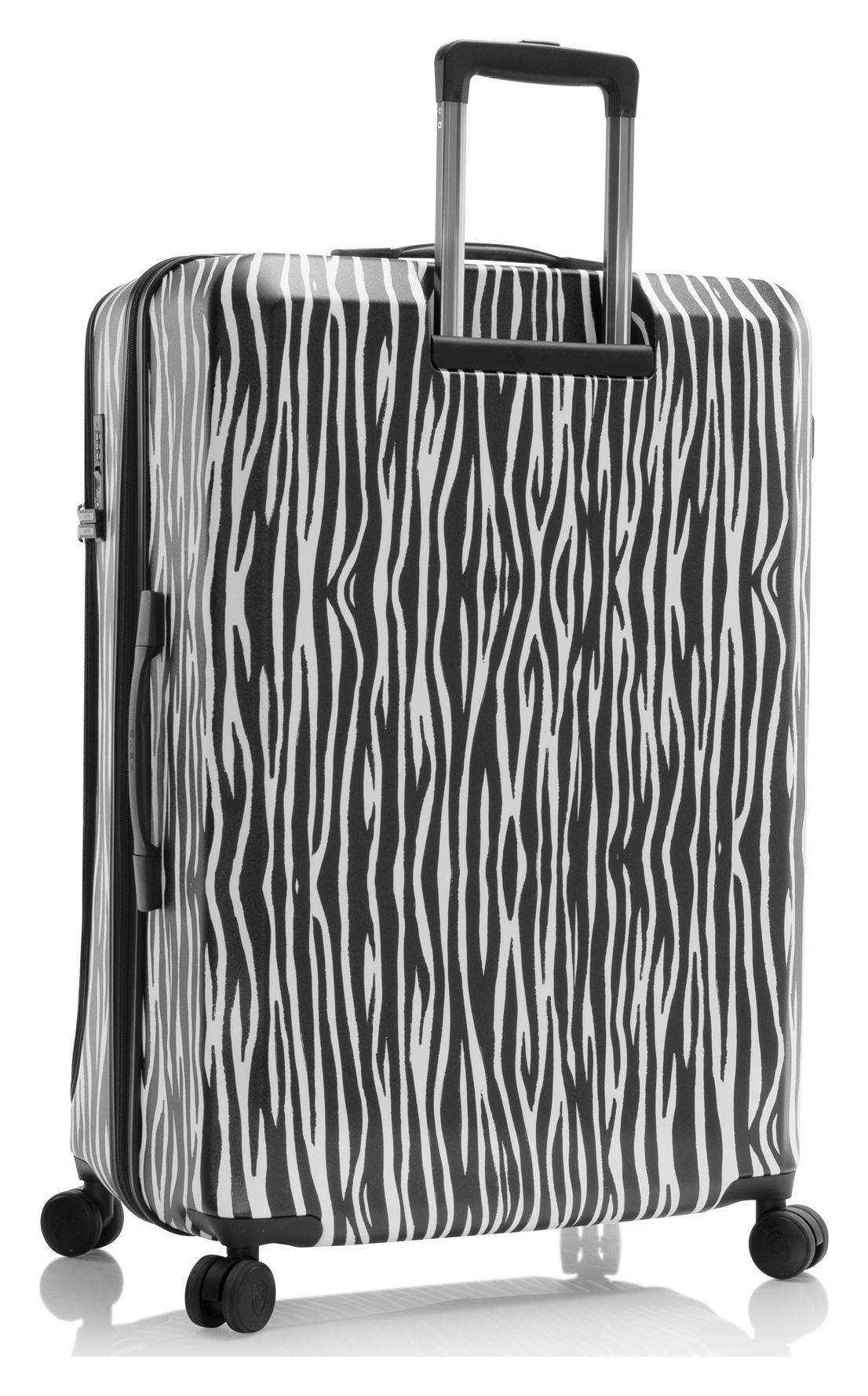Veľký škrupinový kufor Heys EZ Fashion L Zebra – Obrázok 4