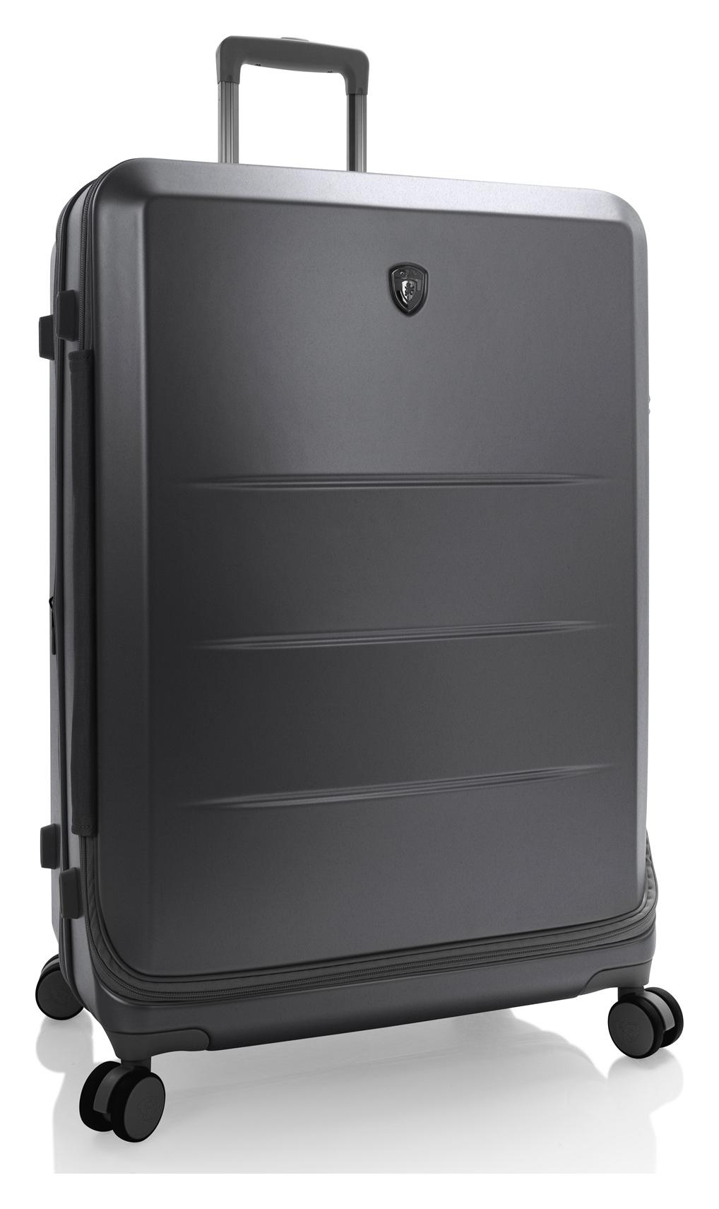 Veľký škrupinový kufor Heys EZ Fashion L Charcoal