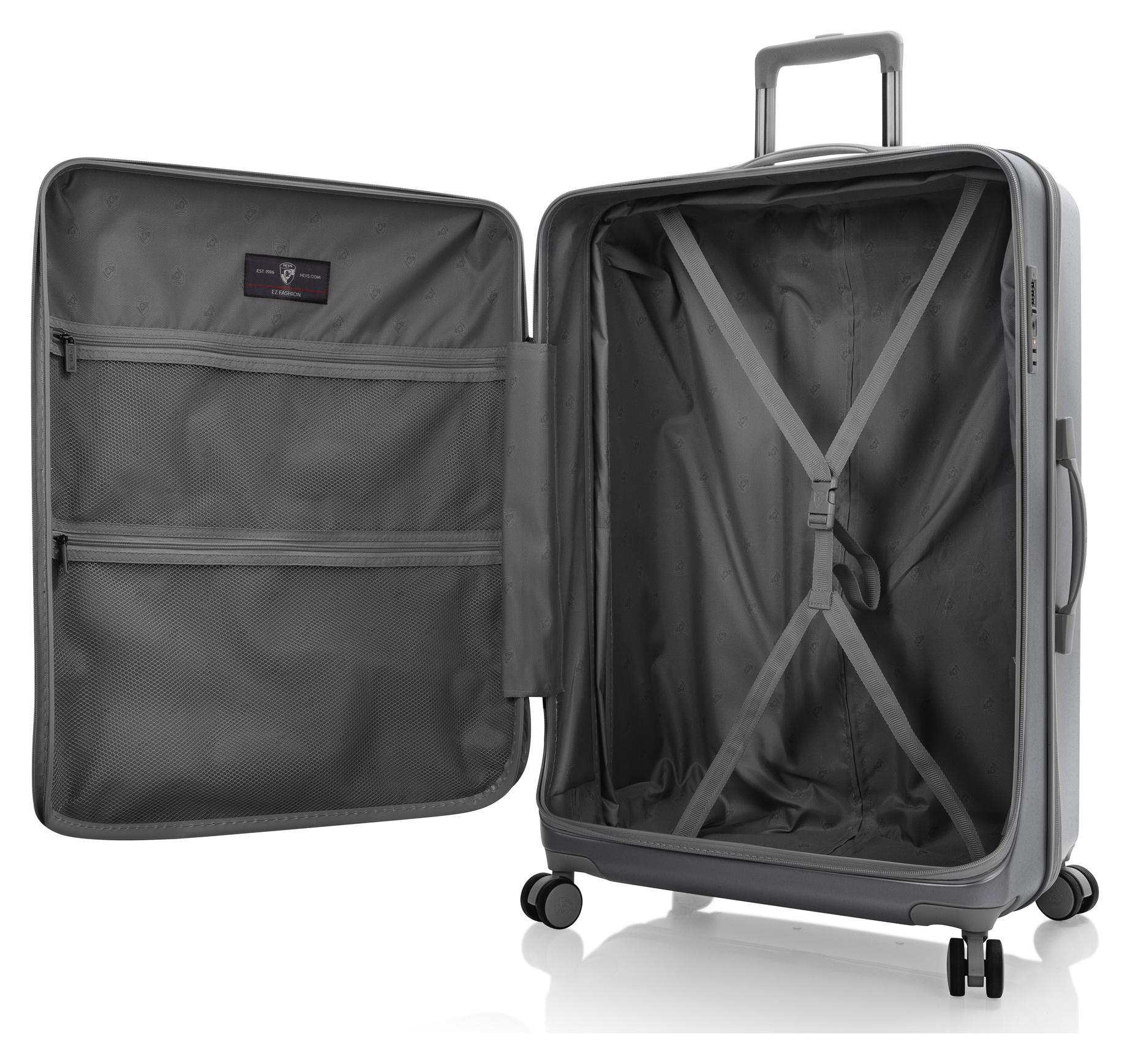 Veľký škrupinový kufor Heys EZ Fashion L Charcoal – Obrázok 5