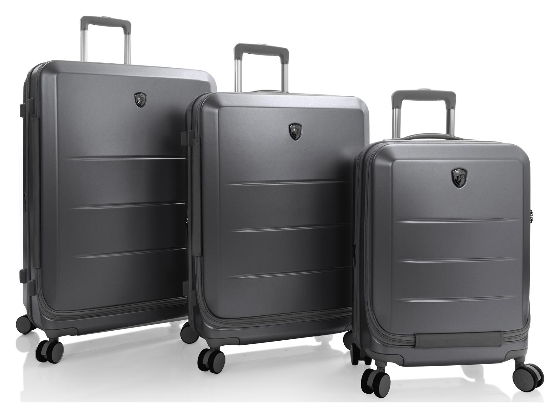Sada cestovných kufrov Heys EZ Fashion S,M,L Charcoal