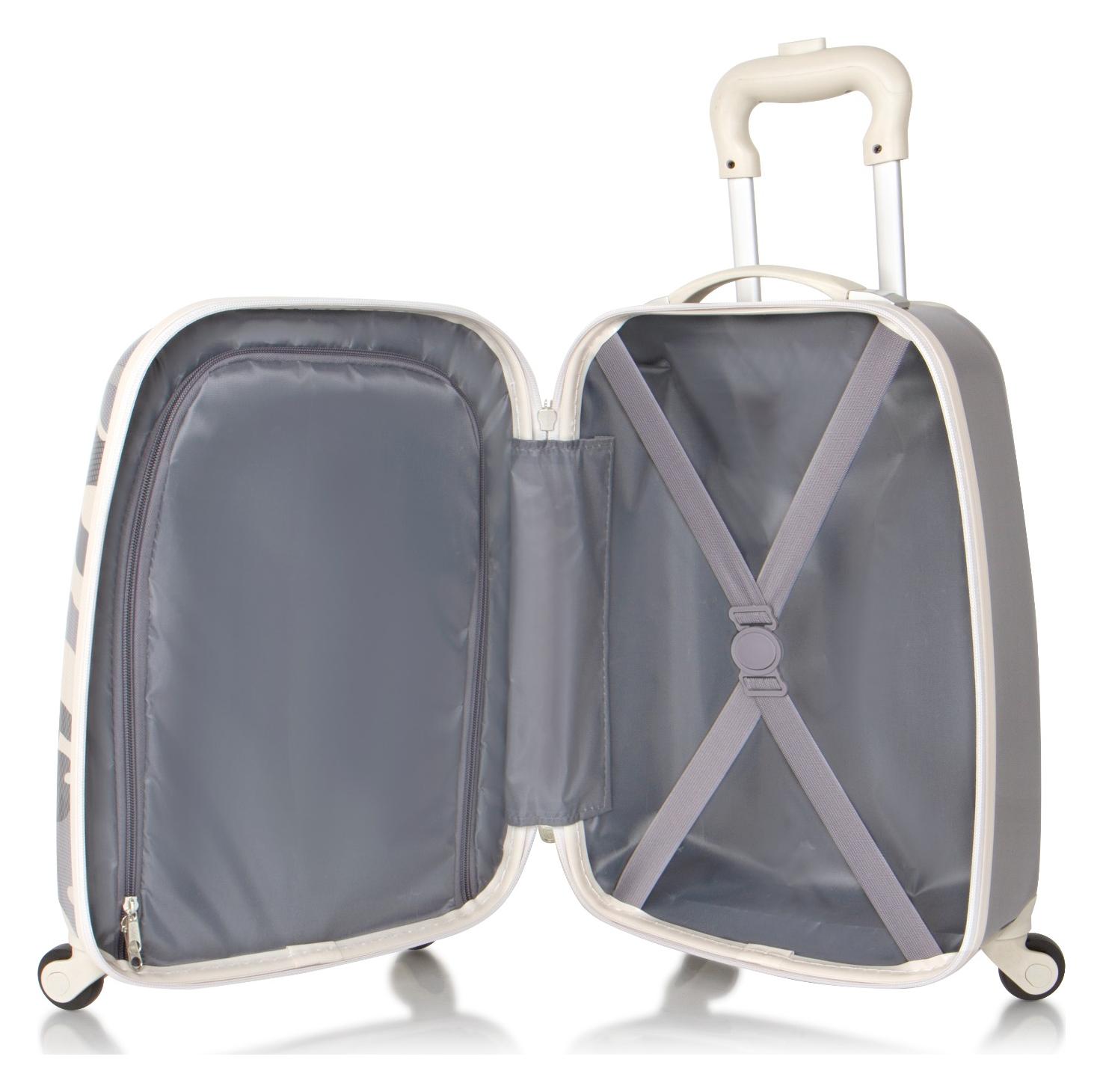 Kufor pre deti Heys Kids 4w Grey Camo – Obrázok 4