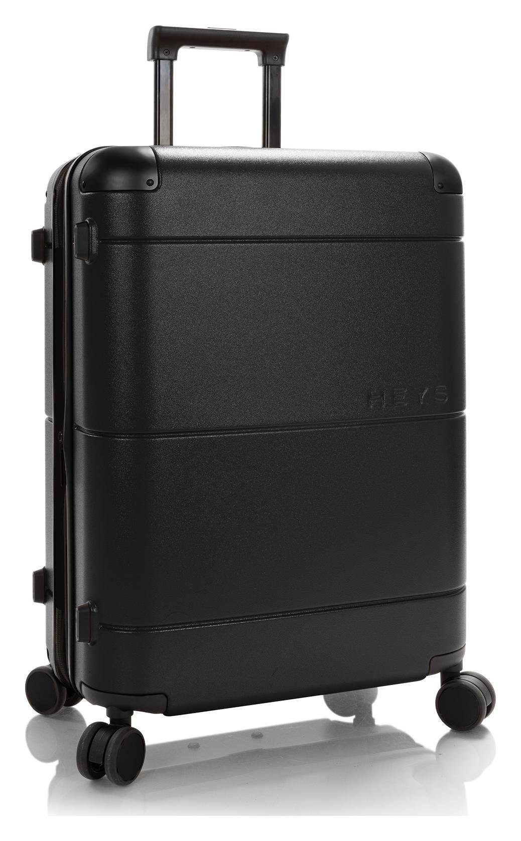 Stredný škrupinový kufor na kolieskach Heys Zen M Black