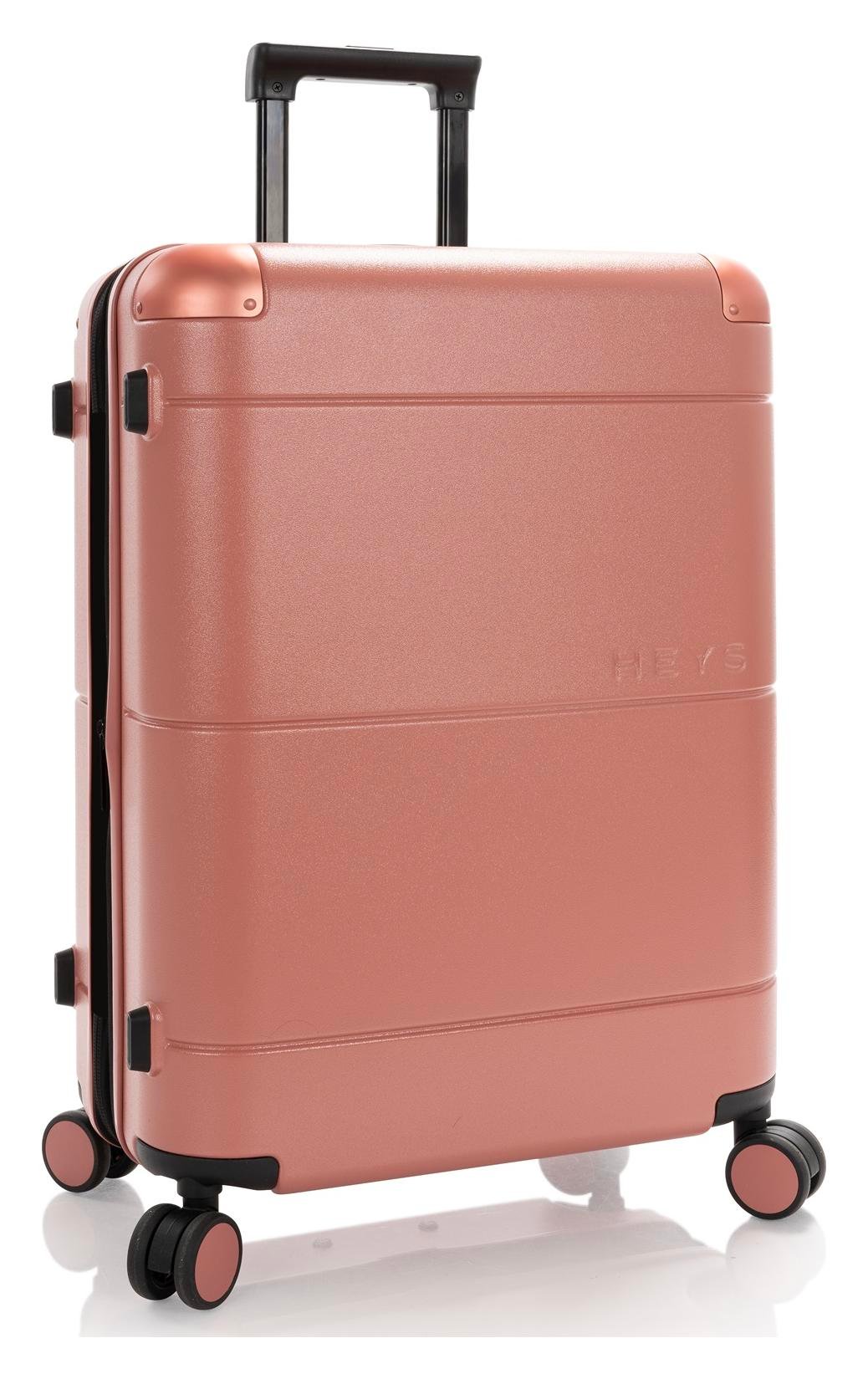 Stredný škrupinový kufor na kolieskach Heys Zen M Coral