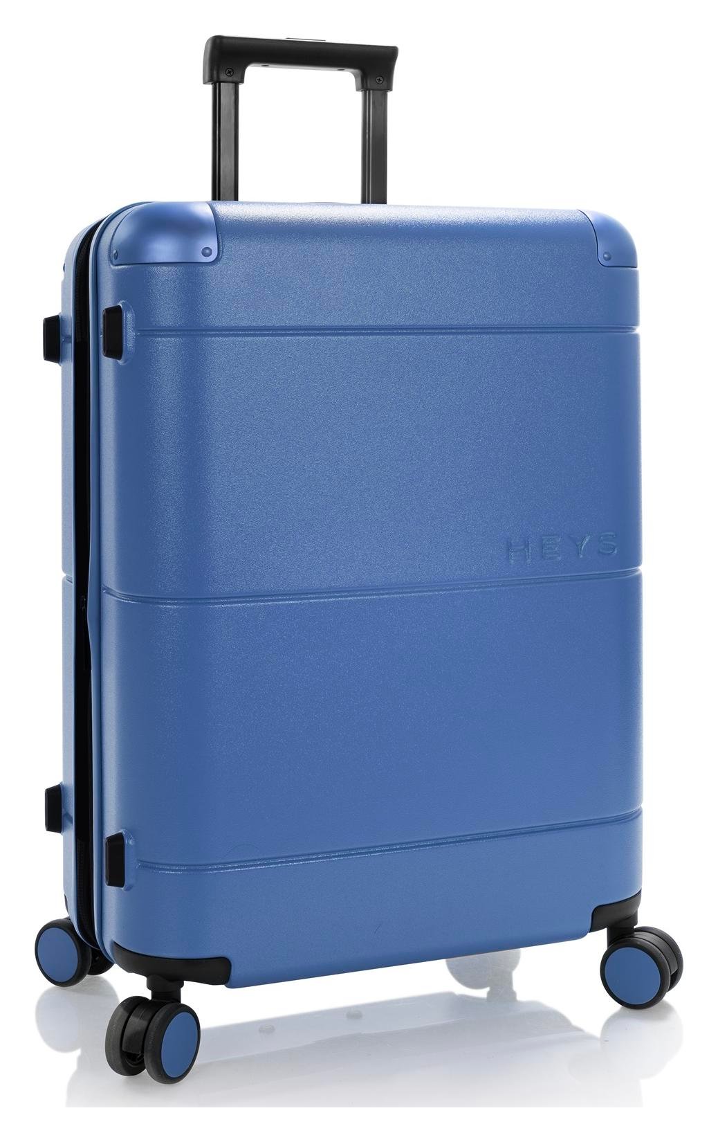 Stredný škrupinový kufor na kolieskach Heys Zen M Royal Blue