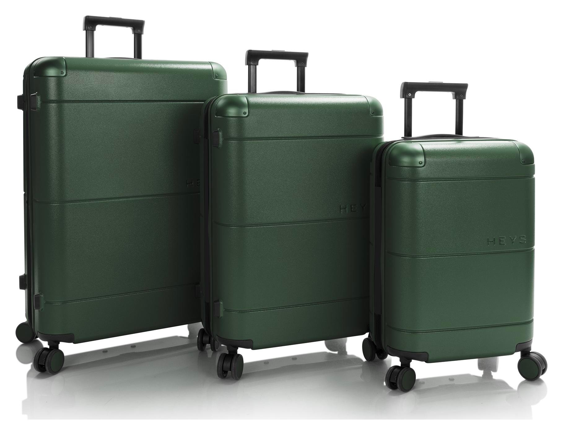 Sada cestovných kufrov Heys Zen S,M,L Green