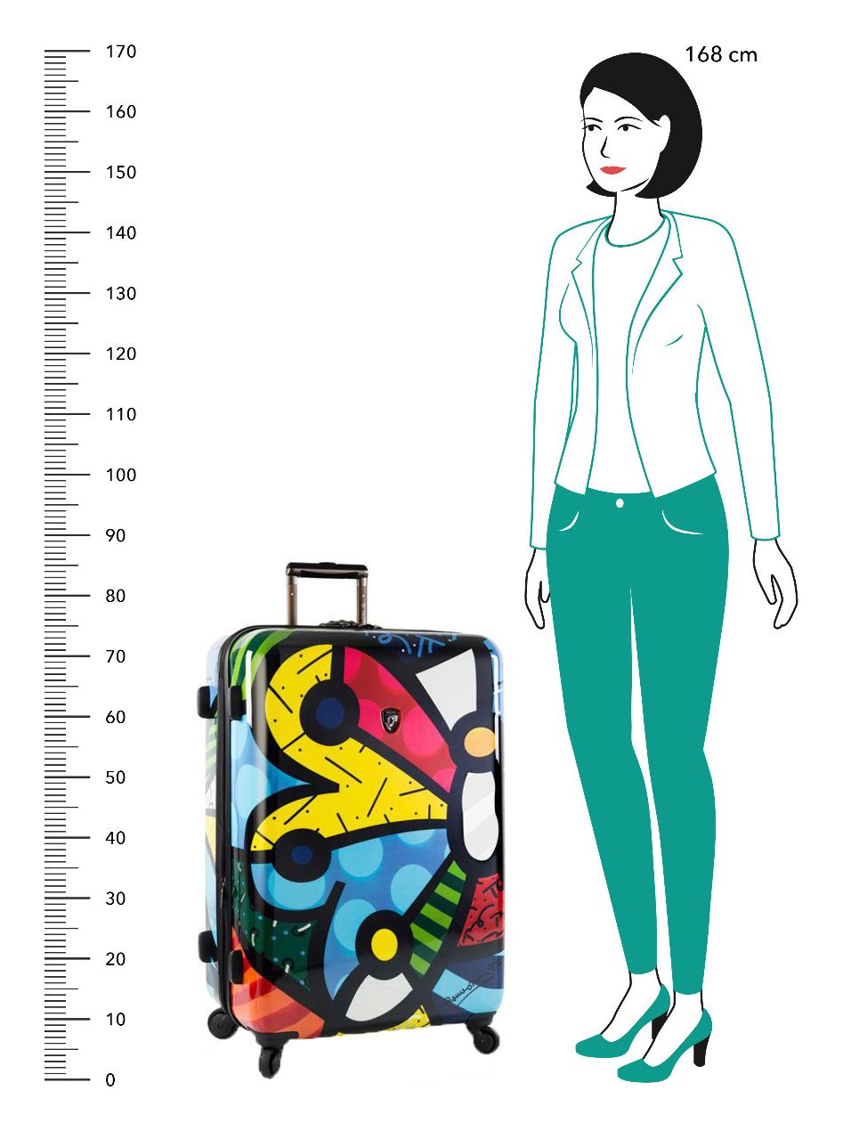 Veľký škrupinový kufor na kolieskach Heys Britto Butterfly L – Obrázok 6
