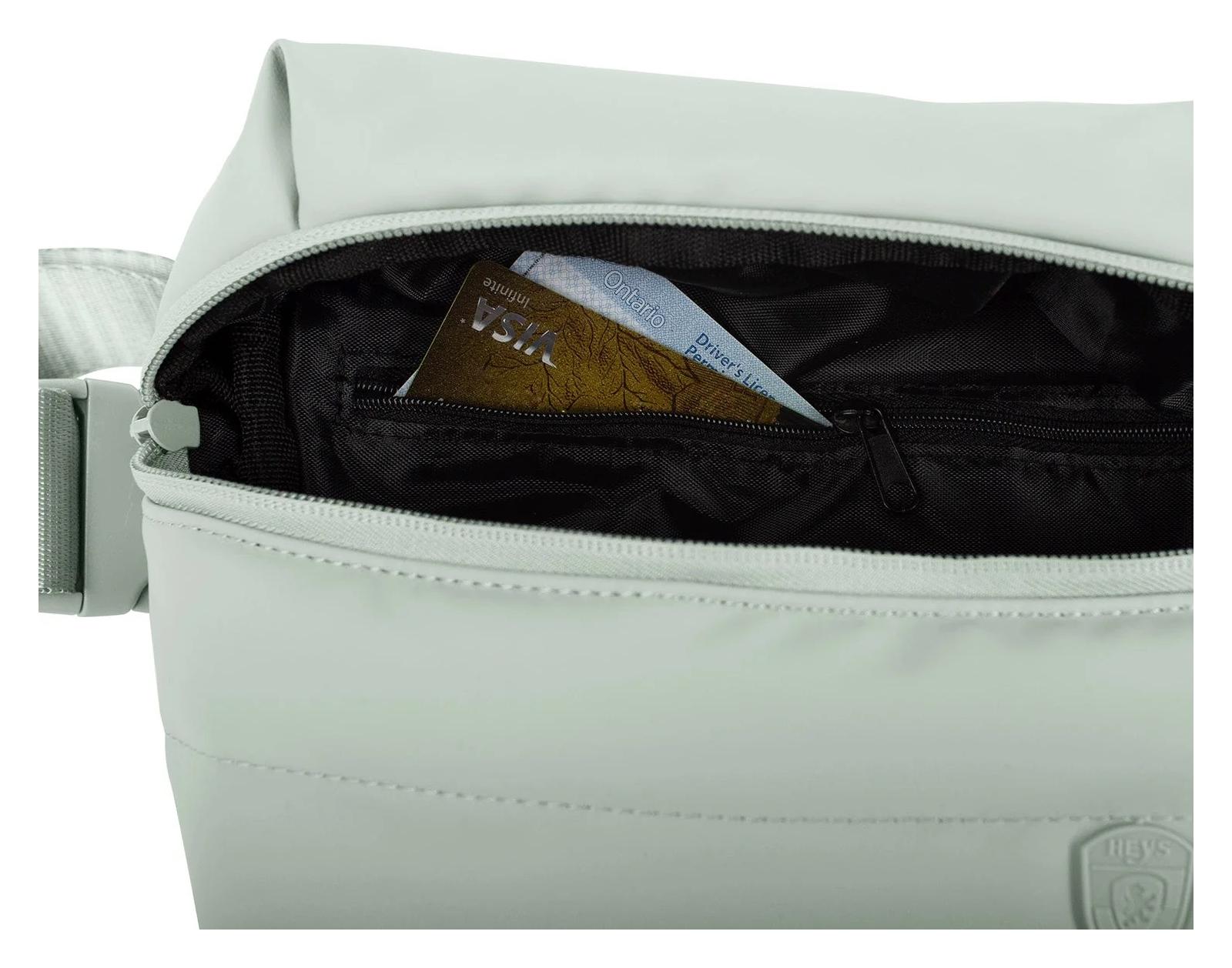 Dámska ľadvinka Heys Puffer Waist Bag Sage Green – Obrázok 6