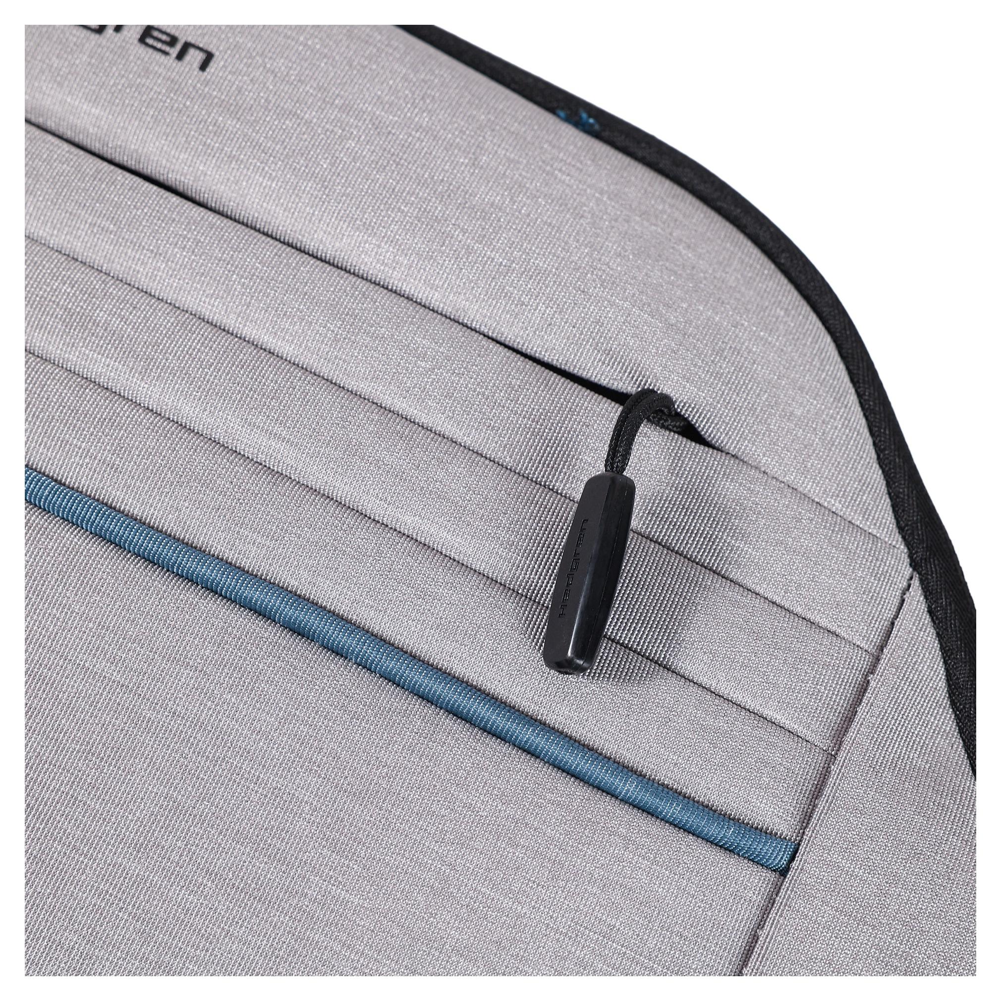 Pánska taška cez rameno Hedgren Frame Silver – Obrázok 6