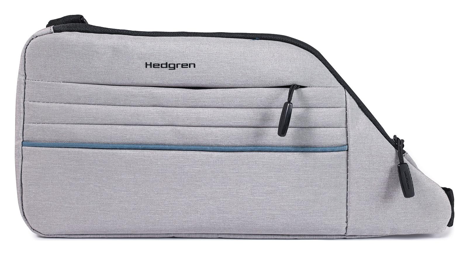 Pánska taška cez rameno Hedgren Frame Silver – Obrázok 3