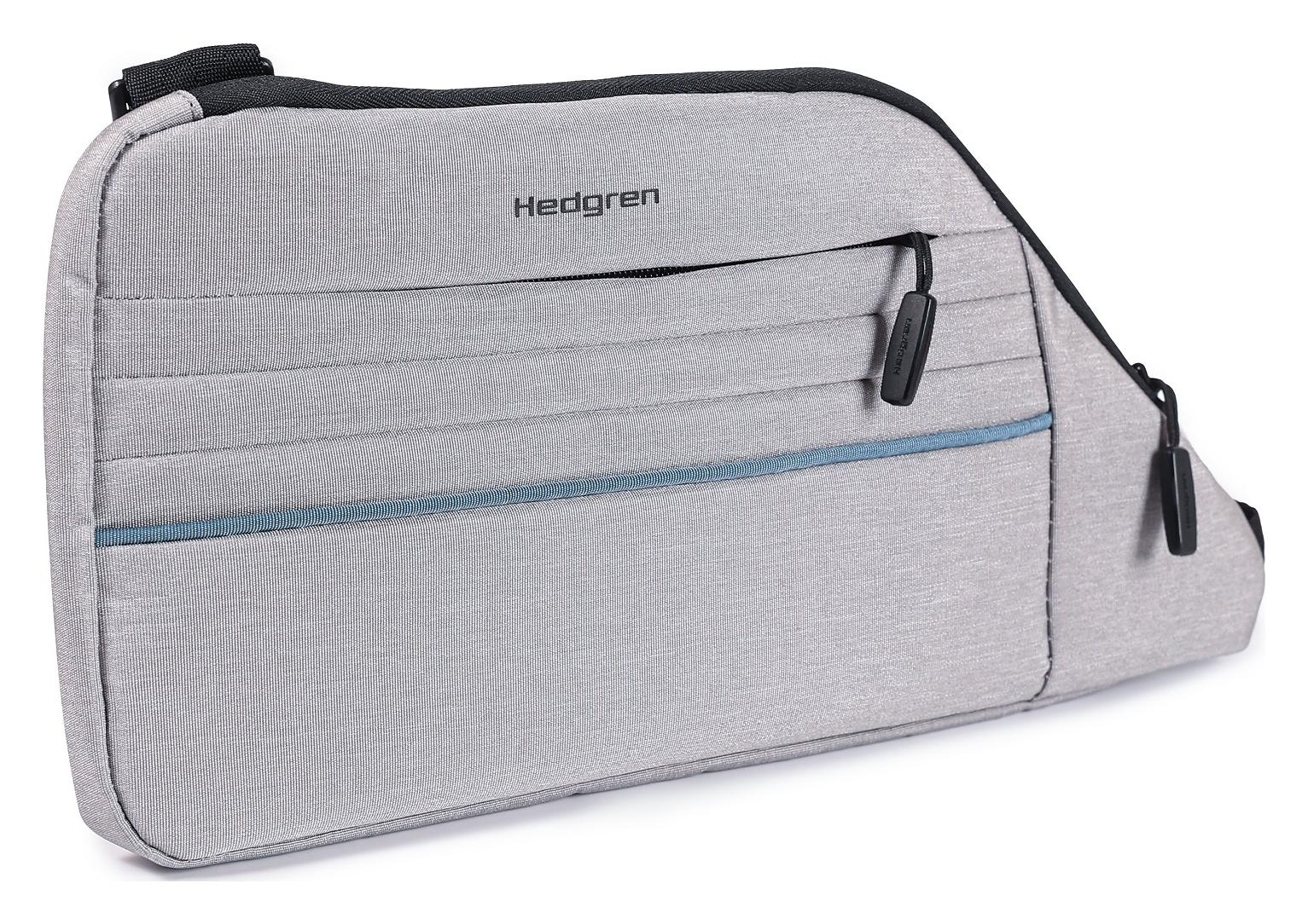 Pánska taška cez rameno Hedgren Frame Silver – Obrázok 4