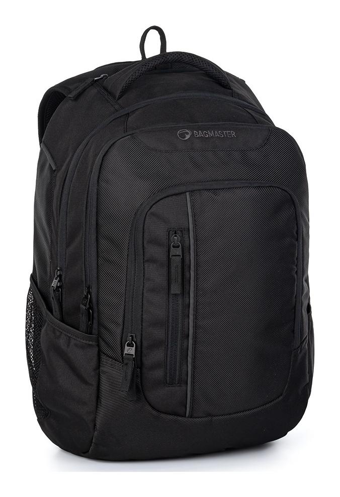 Študentský batoh Bagmaster Hudson 22 A - 2 Black