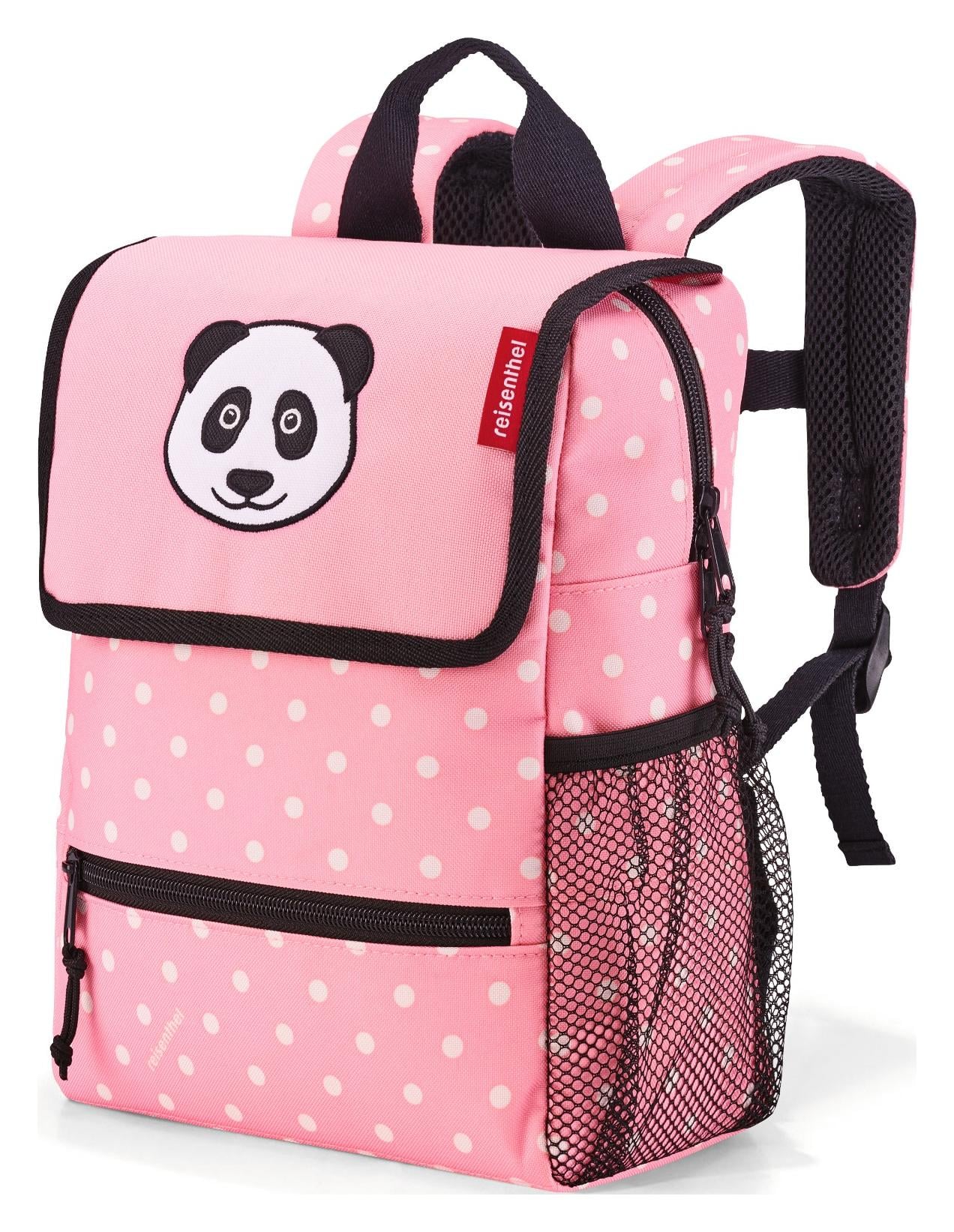 Detský batoh Reisenthel Backpack Kids Panda Dots Pink