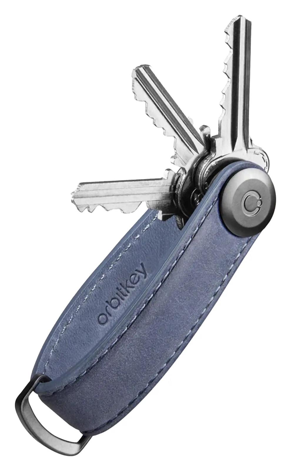 Kľúčenka Orbitkey Crazy Horse Steel Grey