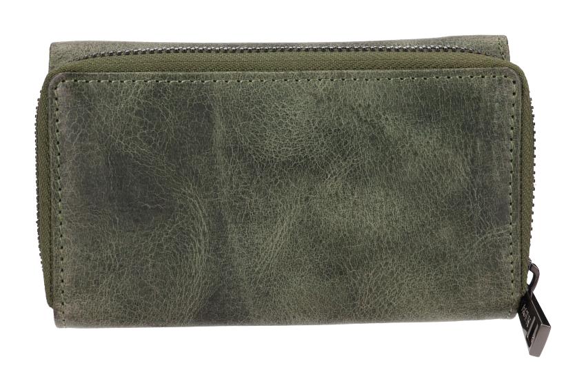 Dámska kožená peňaženka Lagen LG-2163 Green