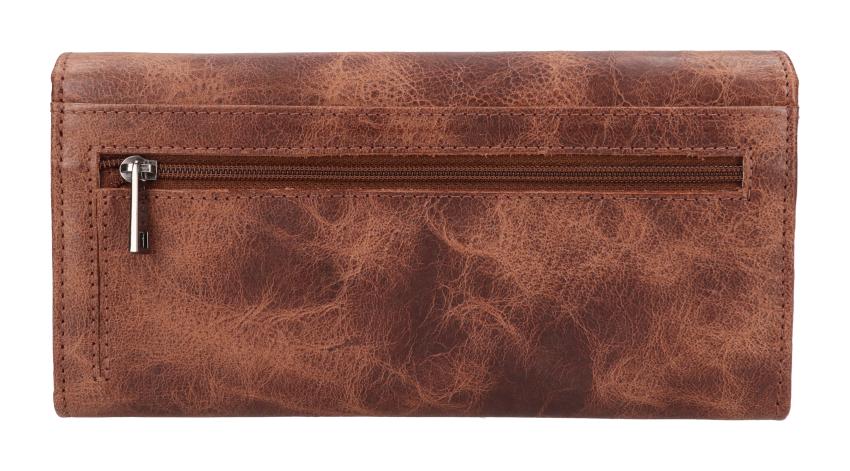 Dámska kožená peňaženka Lagen LG-2164 Brown – Obrázok 2
