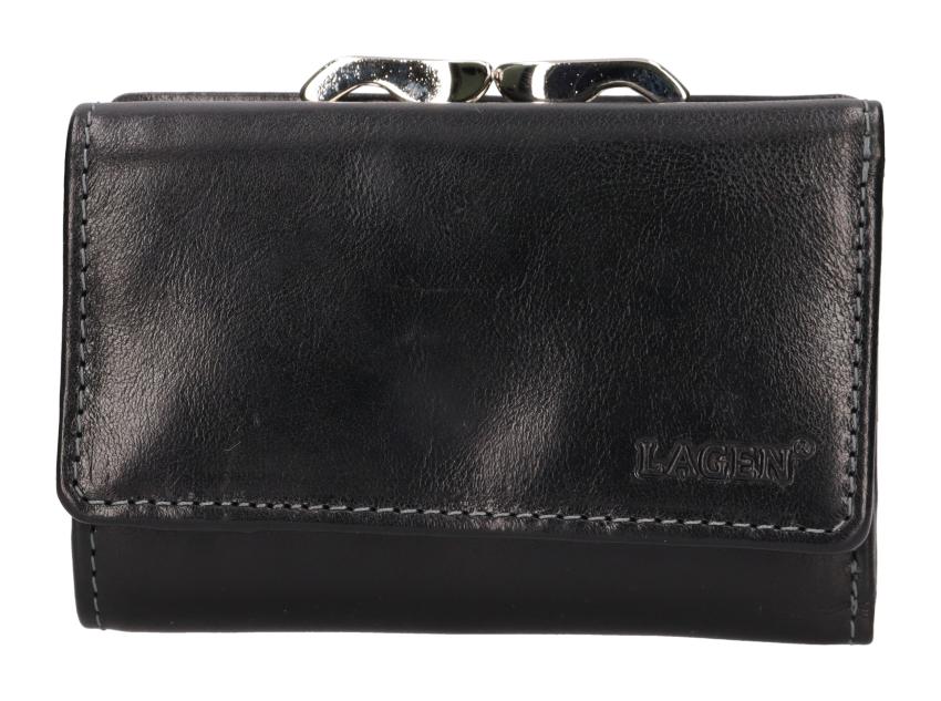 Dámska kožená peňaženka Lagen HT 33/T Black