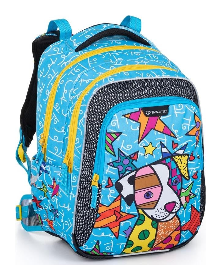 Školský batoh Bagmaster Lumi 22 B Blue