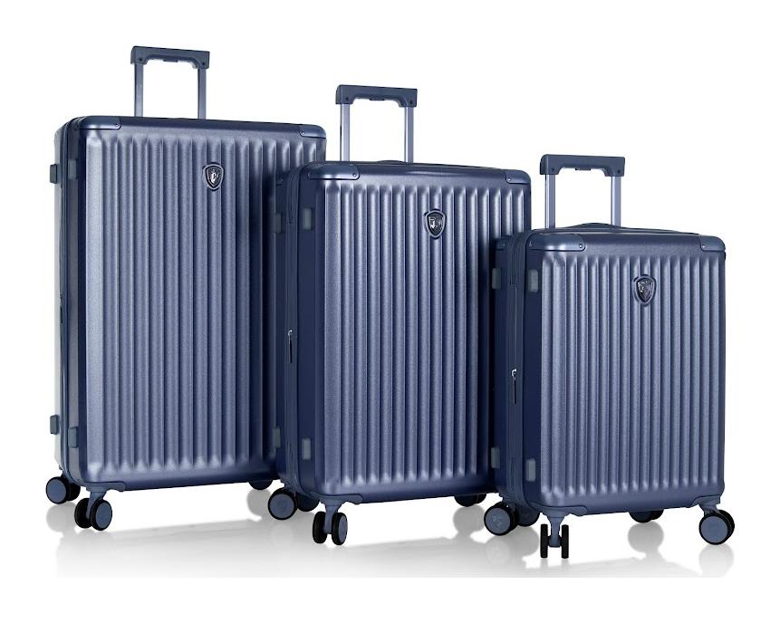 Sada cestovných kufrov Heys Luxe S,M,L Navy