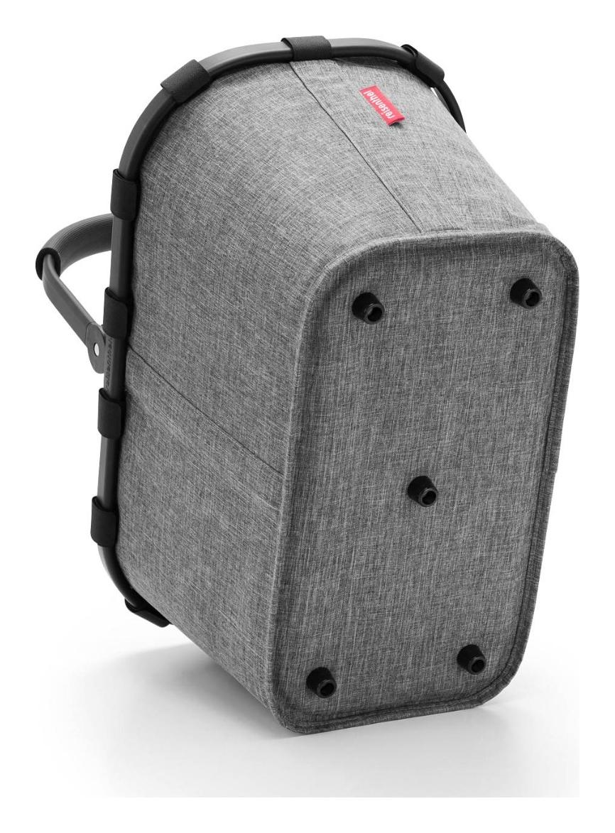 Skladací nákupný košík Reisenthel Carrybag Twist Silver – Obrázok 4