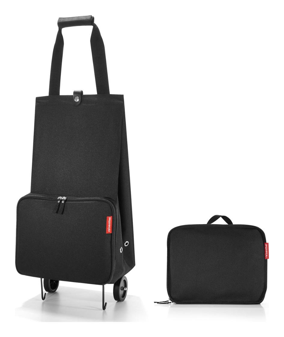Skladacia nákupná taška na kolieskach Reisenthel Foldabletrolley Black