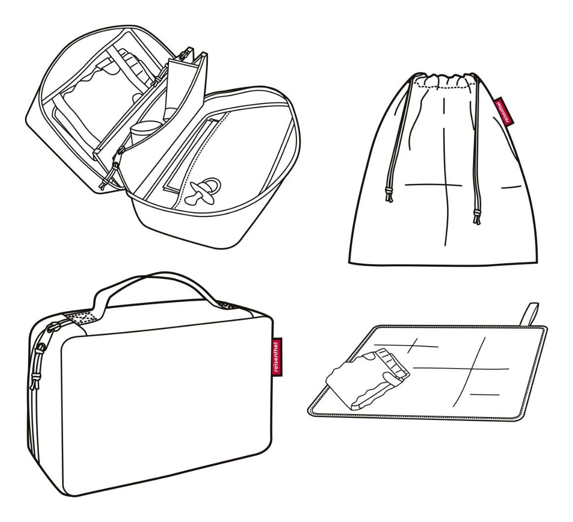 Reisenthel Babycase Twist Silver – Obrázok 4