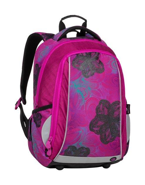 Školský batoh Bagmaster Mark 20 A Pink/blue/turquoise