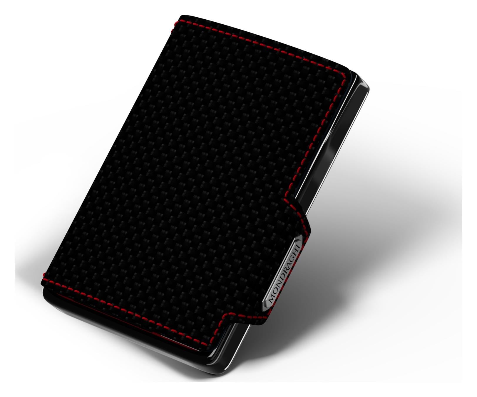 Kožená mini peňaženka Mondraghi Racing Carbon