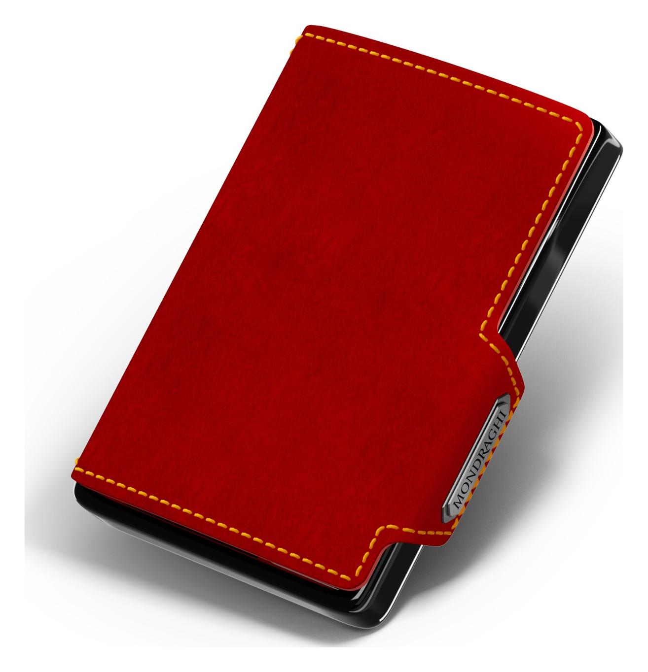 Kožená mini peňaženka Mondraghi Racing Red