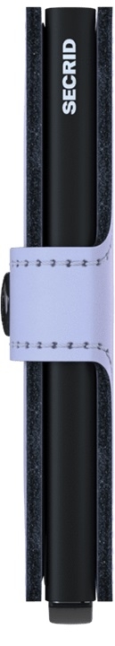 Kožená mini peňaženka Secrid Miniwallet Matte Lilac-Black