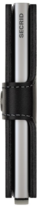 Kožená mini peňaženka Secrid Miniwallet Original Black