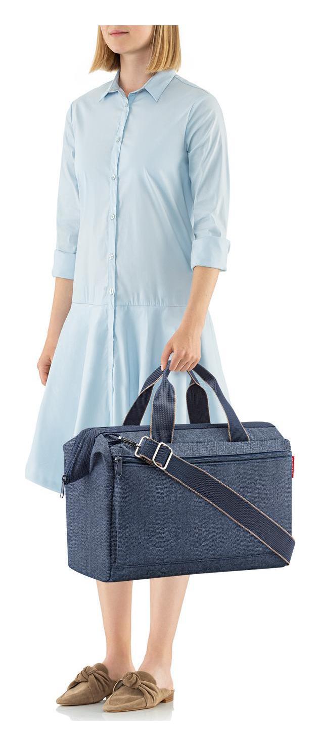 Dámska cestovná taška Reisenthel Allrounder S Pocket Herringbone Dark Blue – Obrázok 4